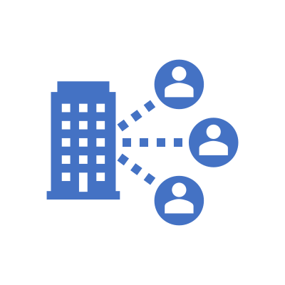 会社とメンバーのアイコン