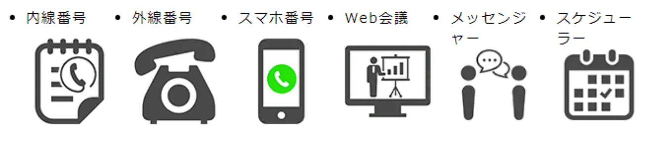 社内使用例